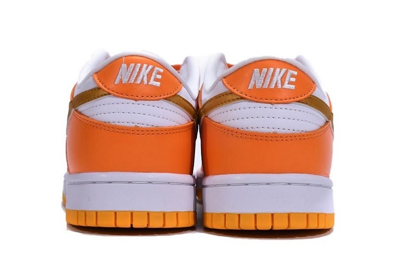 Nike Dunk Low White/Orange Blaze-Gold Reps (3)