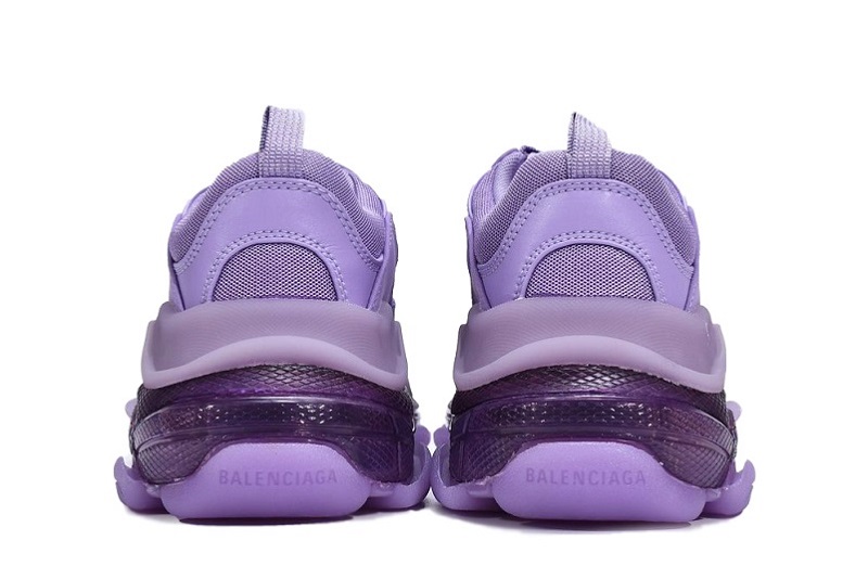 Balenciaga Triple S Clear Sole Purple Reps (4)