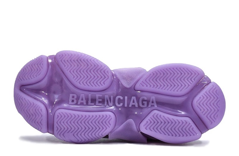 Balenciaga Triple S Clear Sole Purple Reps (5)