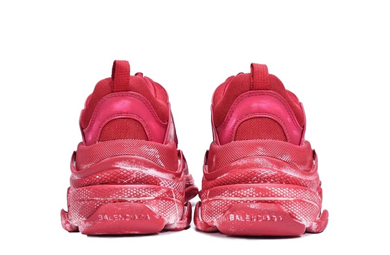 Balenciaga Triple S Dark Red Reps (4)