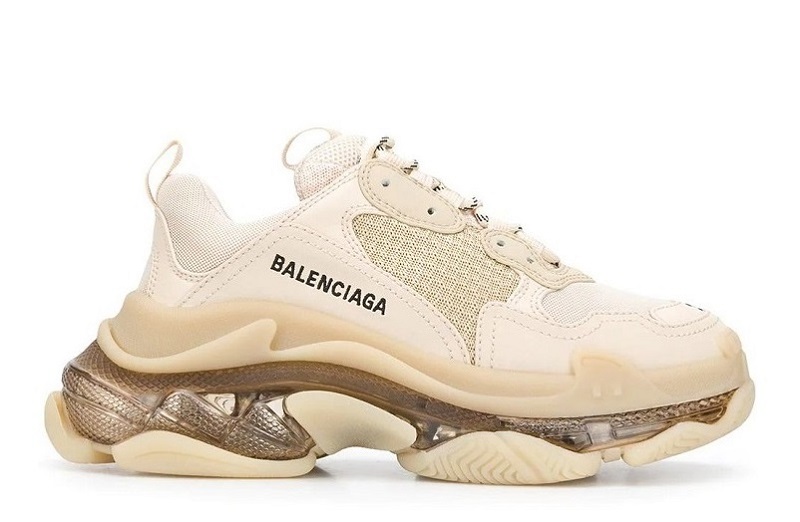 Balenciaga Triple S Clear Sole Beige Reps for Sale (2)