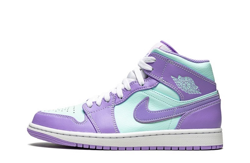 Air Jordan 1 Purple Pulse Reps Mid Sneakers (1)