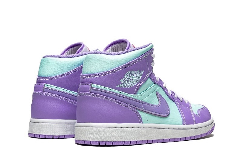 Air Jordan 1 Purple Pulse Reps Mid Sneakers (3)