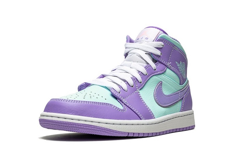 Air Jordan 1 Purple Pulse Reps Mid Sneakers (4)