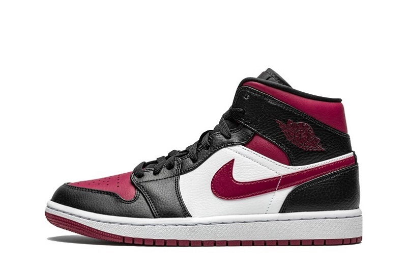 Air Jordan 1 Bred Toe Reps Mid Shoes (1)