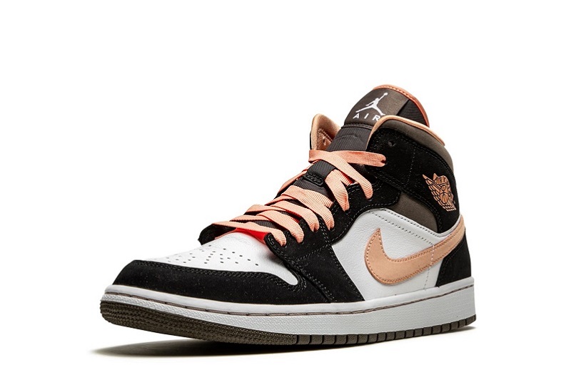 Air Jordan 1 Peach Mocha Reps Mid Shoes Online (4)