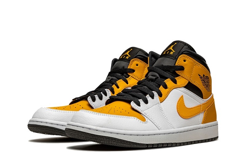 Air Jordan 1 University Gold Reps Mid Shoes (2)