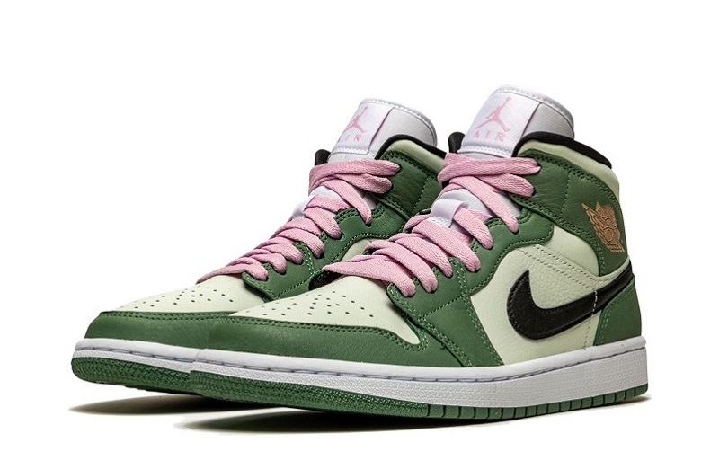 Air Jordan 1 Dutch Green Reps Mid SE Shoes (2)