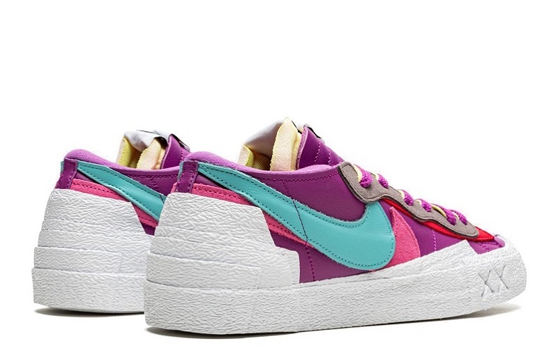 Kaws x Sacai x Blazer Low Purple Dusk Reps for Sale (3)