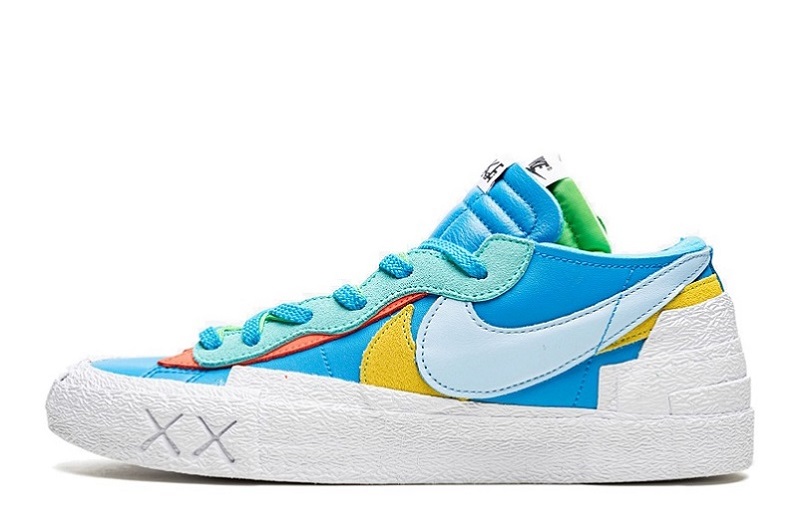 Kaws x Sacai x Blazer Low Neptune Blue Reps Online (1)