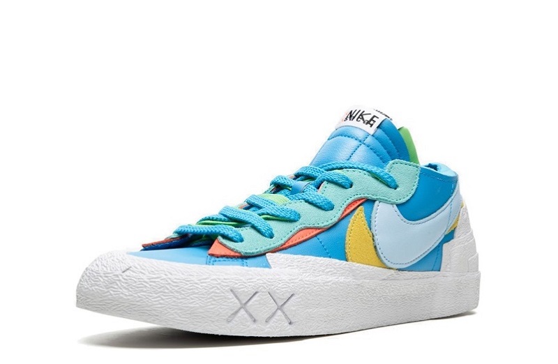 Kaws x Sacai x Blazer Low Neptune Blue Reps Online (4)