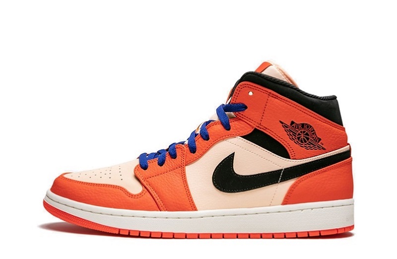 Air Jordan 1 Team Orange Reps Mid Sneakers  (1)