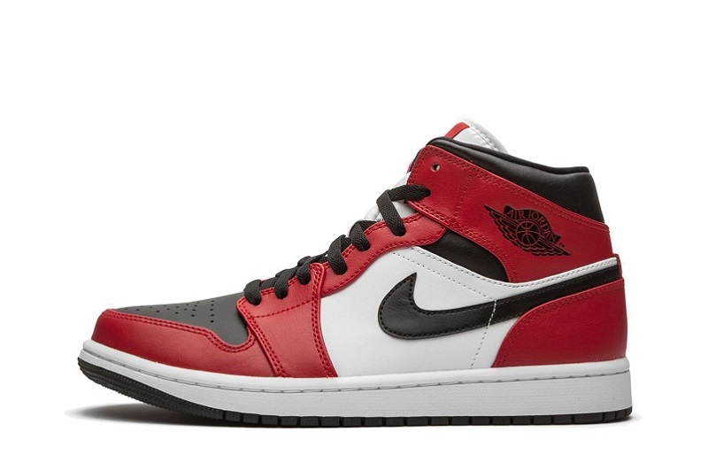 Air Jordan 1 Black Toe Reps Mid Shoes Online (1)