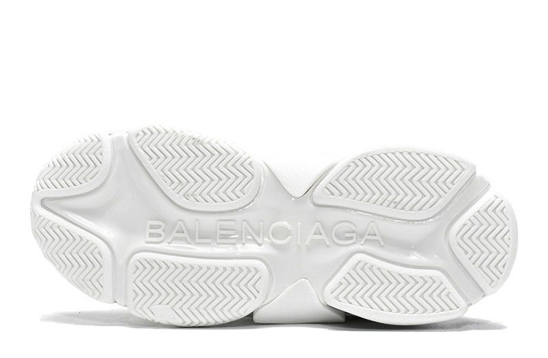 Balenciaga Triple S White Silver for Sale (4)