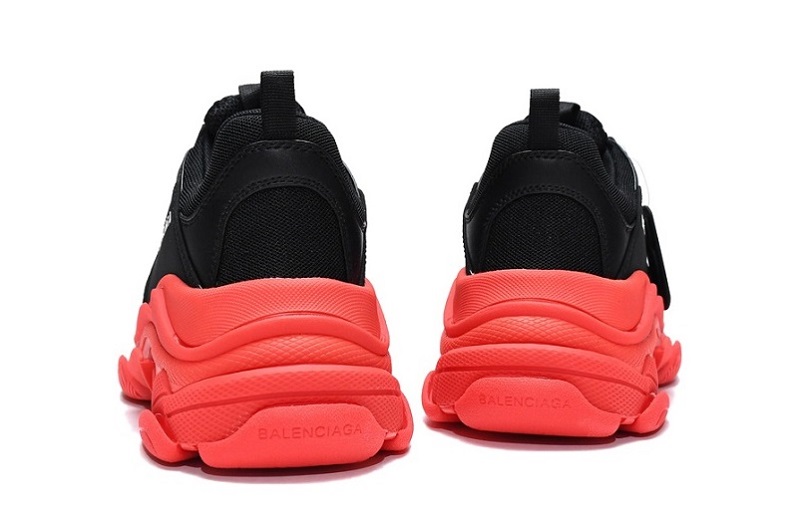 Balenciaga Triple S Black Dark Red for Sale  (3)