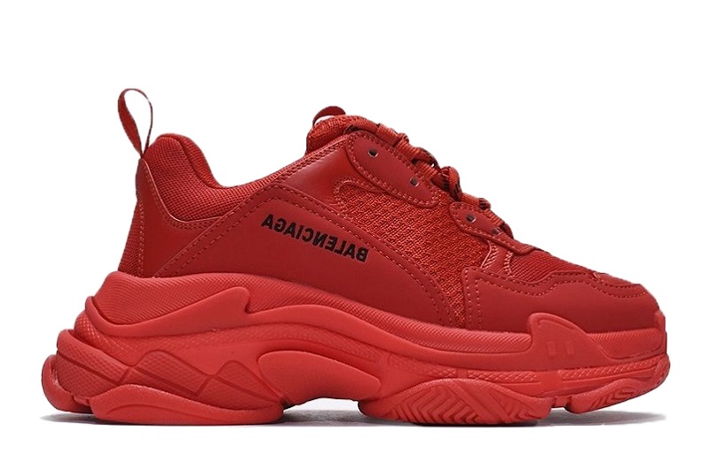 Balenciaga Triple S Dark Red for Sale (1)