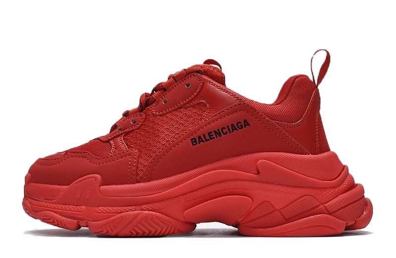 Balenciaga Triple S Dark Red for Sale (2)