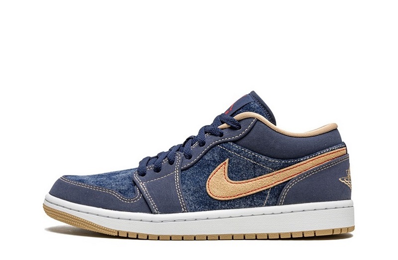 Air Jordan 1 Denim Reps Low Shoes (1)