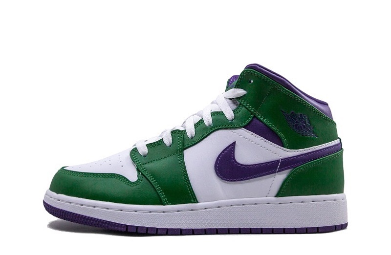 Air Jordan 1 Incredible Hulk Reps Mid Sneakers (1)