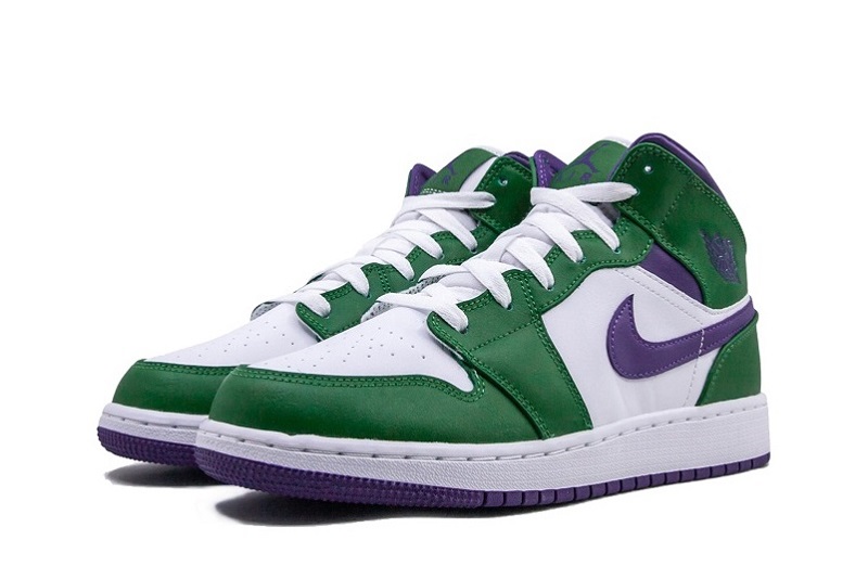 Air Jordan 1 Incredible Hulk Reps Mid Sneakers (2)