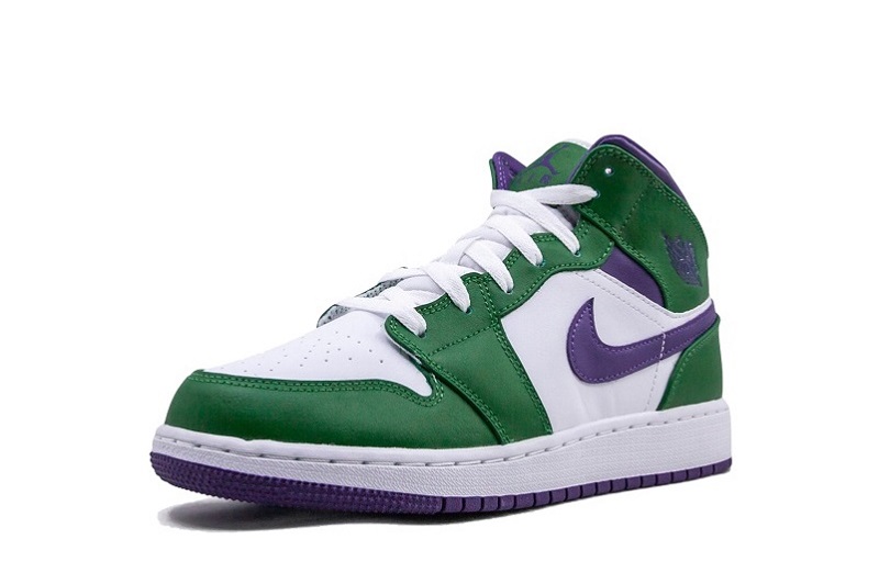 Air Jordan 1 Incredible Hulk Reps Mid Sneakers (4)