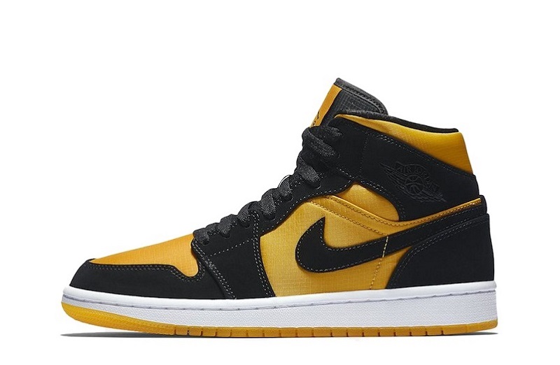 Air Jordan 1 Black Gold Reps Mid Sneakers Online (1)