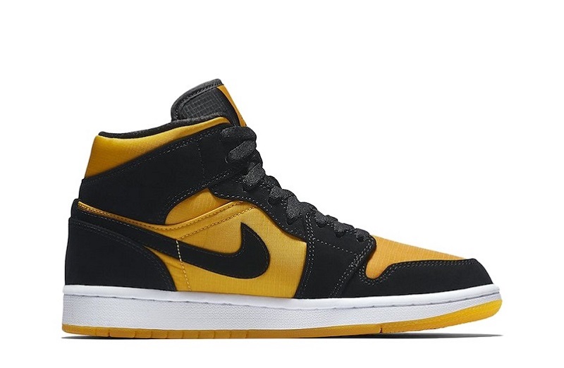 Air Jordan 1 Black Gold Reps Mid Sneakers Online (2)