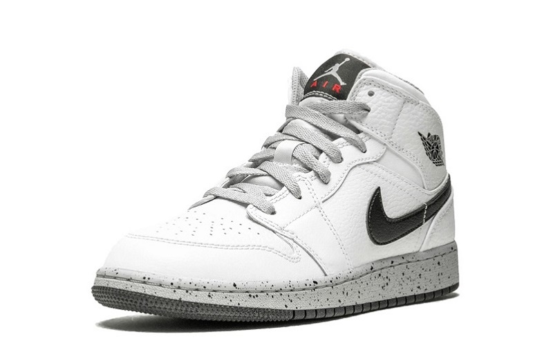 Air Jordan 1 White Cement Reps Mid Sneakers Online (4)