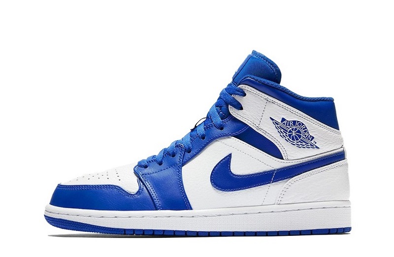 Air Jordan 1 Hyper Royal Reps Mid Shoes (1)