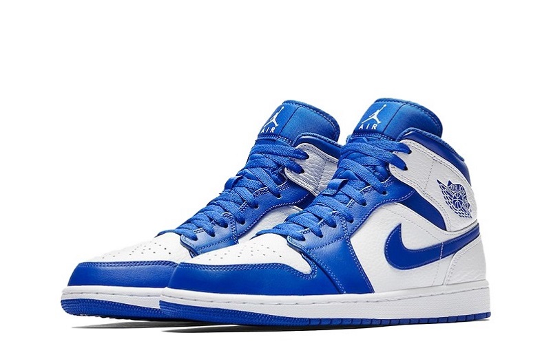 Air Jordan 1 Hyper Royal Reps Mid Shoes (3)