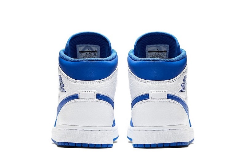 Air Jordan 1 Hyper Royal Reps Mid Shoes (4)