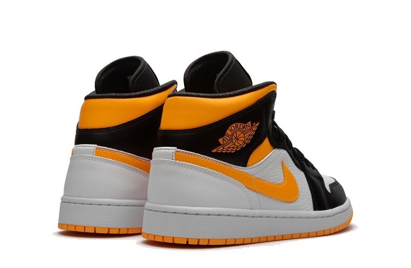 Air Jordan 1 Laser Orange Reps Mid WMNS Sneakers (3)