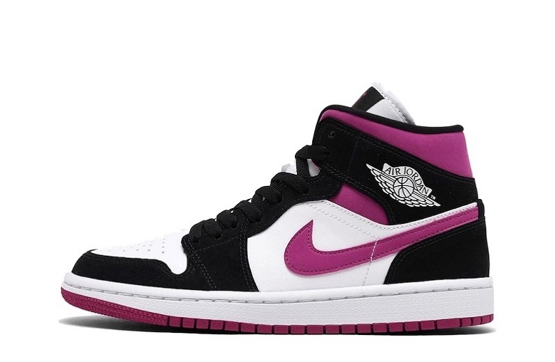 Air Jordan 1 Magenta Reps Mid Shoes (1)