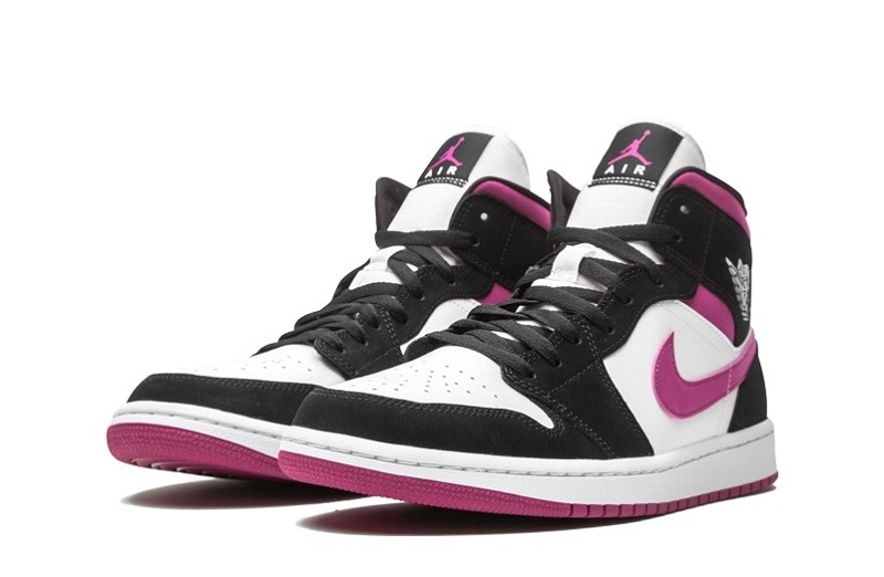 Air Jordan 1 Magenta Reps Mid Shoes (2)