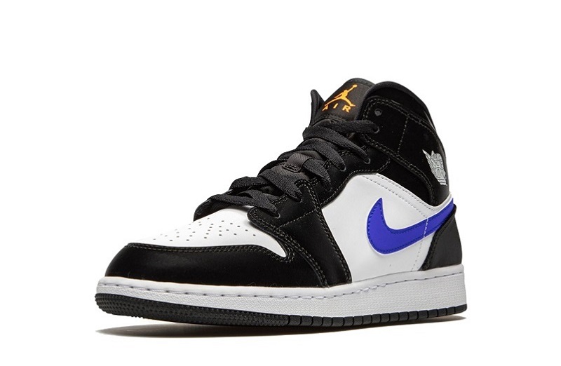 Air Jordan 1 Astronomy Blue Reps Mid Shoes (4)