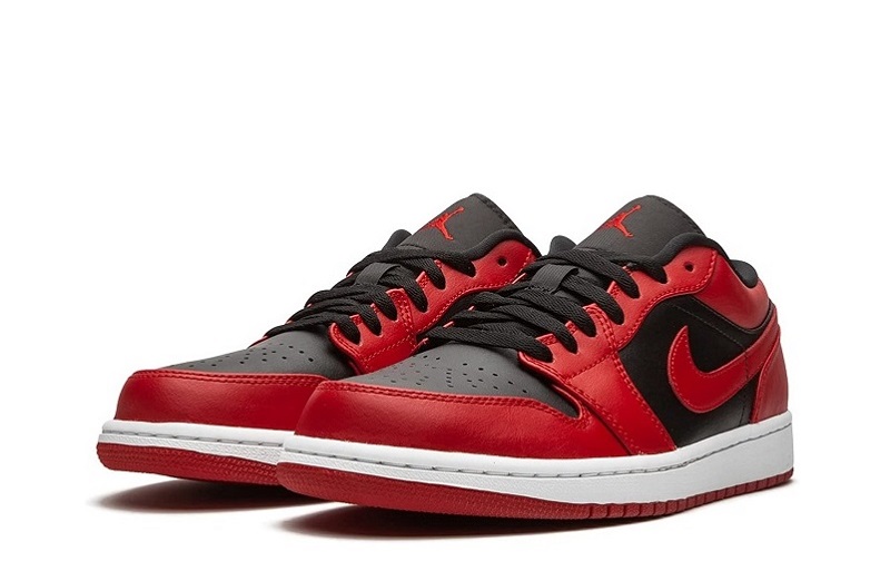 Air Jordan 1 Reverse Bred Reps Low Shoes Online (2)