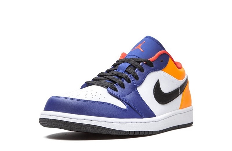 Air Jordan 1 Deep Royal/Yellow Reps Low Sneakers (3)