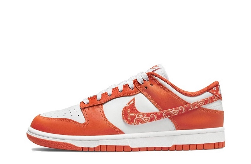 Dunk Low Orange Paisley Reps Online  (1)