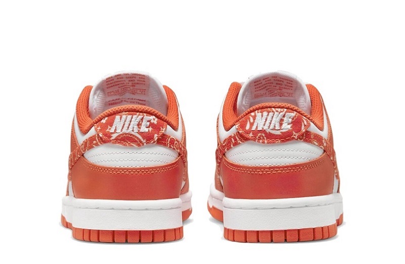 Dunk Low Orange Paisley Reps Online  (4)