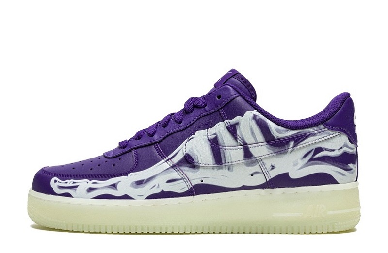 Nike Air Force 1 Purple Skeleton Reps (1)