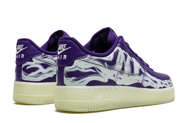 Nike Air Force 1 Purple Skeleton Reps (3)