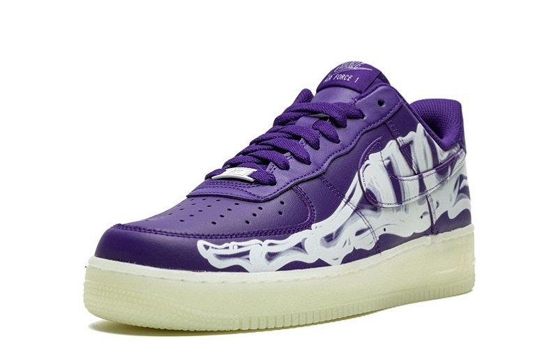 Nike Air Force 1 Purple Skeleton Reps (4)