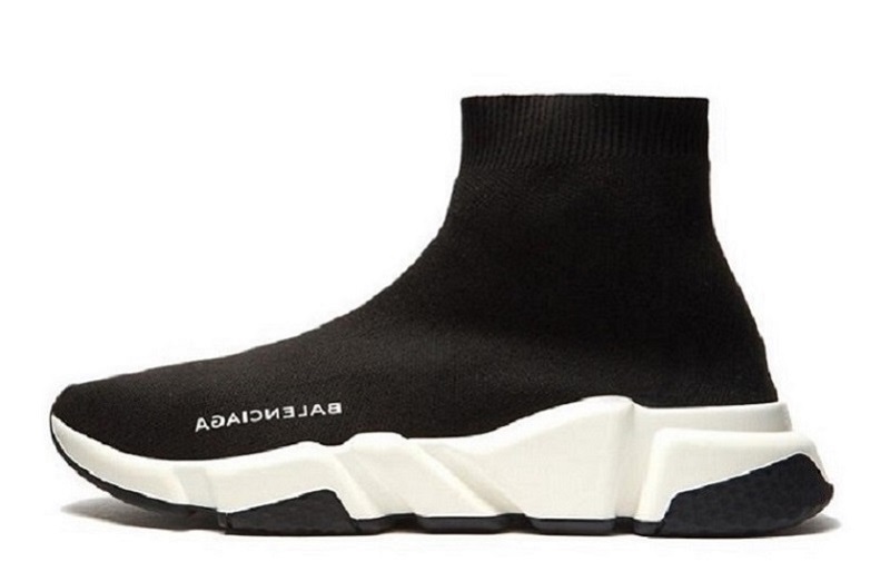 Balenciaga Speed Trainer Mid Black/White Reps (1)