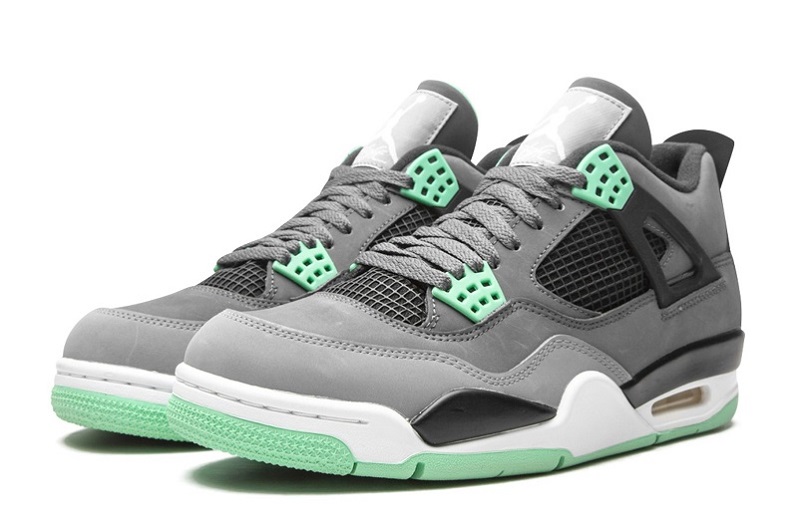 Air Jordan 4 Green Glow Reps Online (2)