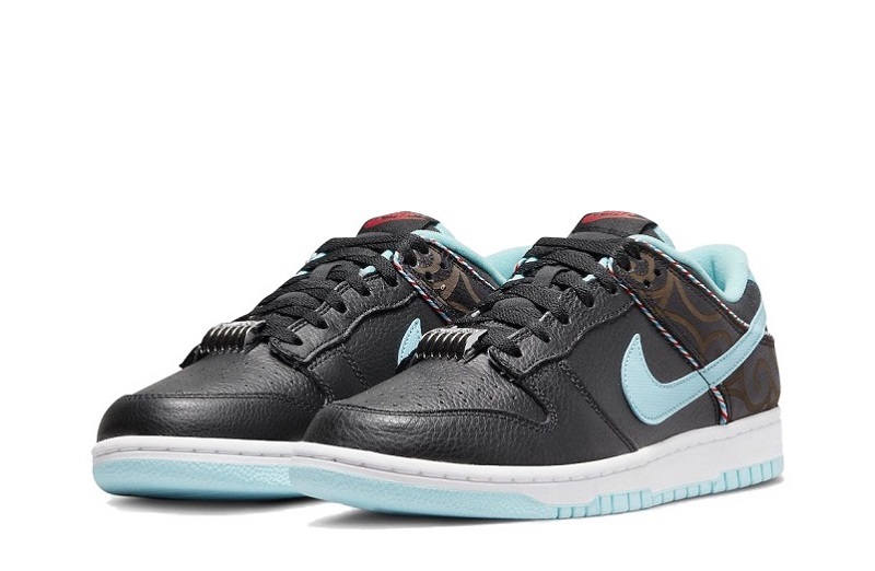 SB Dunk Low Barber Shop Black Reps (3)