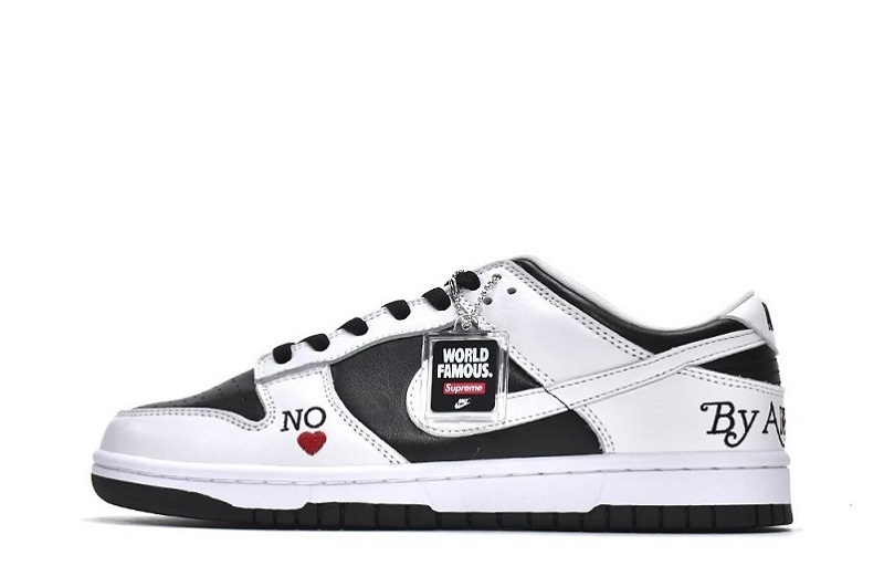 Supreme Dunks Low Black White Reps for Sale (1)