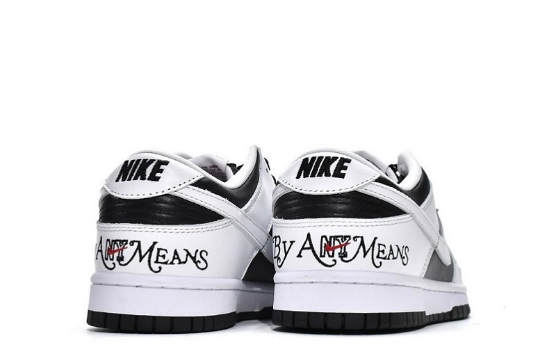 Supreme Dunks Low Black White Reps for Sale (3)