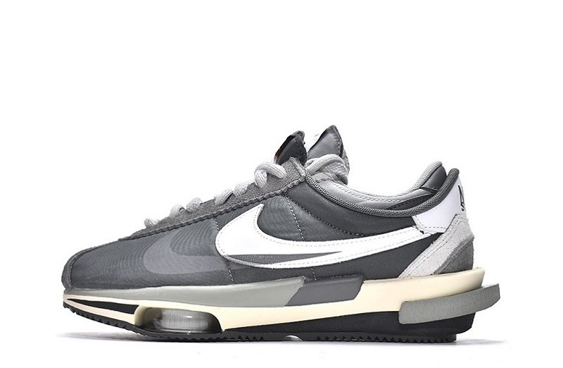 Sacai Nike Zoom Cortez White Grey Reps (1)