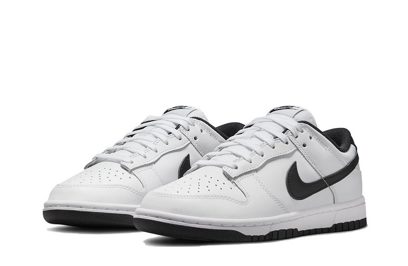 Nike Dunk Low White/Black Reps WMNS Sneakers (3)