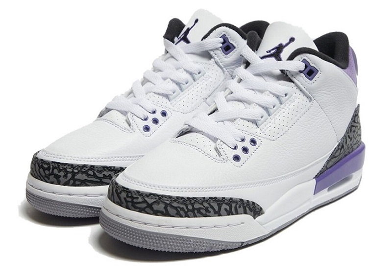 Air Jordan 3 Dark Iris Reps Online  (3)